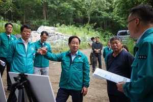 주광덕 남양주시장, 여름철 수해취약지역 로드체킹