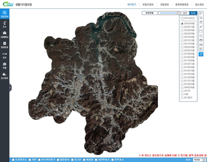 경기광주시, 2024년 촬영 최신 항공사진 서비스 실시