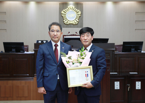 영양군 의회 우승원 의원, 대한민국지방의정봉사상 수상