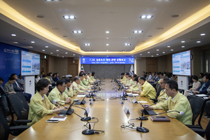 정장선 평택시장, 집중호우...신속한 피해복구 지시