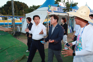 안동시의회, 수(水) 페스타 현장 방문…안전 점검과 지원 약속