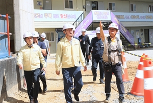 정장선 평택시장, 폭염대비 현장 점검...“피해 없도록 최선 다해라” 당부