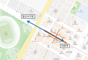 고양시 ‘대화역 버스전용차로’ 내달 13일 운영시작