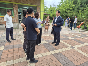 고준호 경기도의원, 8월 첫날 특수학교 방문...간담회 개최