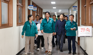 도성훈 인천시교육감, 청라 아파트 화재 사고 ‘관내 학교 임시주거시설’ 위문