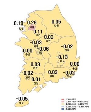 서울 아파트값 상승세 계속된다…20주 연속↑