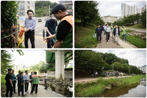 남양주시의회, 호평동 호만천 산책로 안전 로드체킹