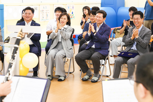 이상일, 용인강남학교 감각통합실 개소 축하...“다른 학교로 전파되길”