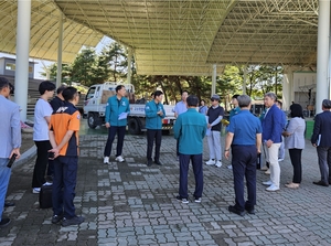 울진군, 제33회 한국임업후계자 전국대회 축제장 합동안전점검 실시