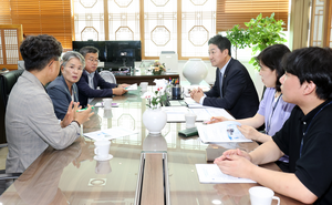 김진경 경기도의회 의장, 시흥시 관계자와 ‘방산 화물공영차고지 조성사업’ 논의