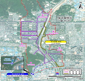 달서구, 자연재해위험개선지구 사업비 380억원 확보