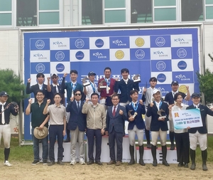 영광군, 제14회 어린말 승마대회서 두각