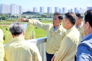 정장선 평택시장, 세교지하차도 현장점검...“침수 문제 근본적으로 해결하라” 지시