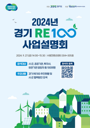 경기도, ‘공유부지 RE100’ 후보지 1600곳 발굴...재생에너지 발전소 건립 추진