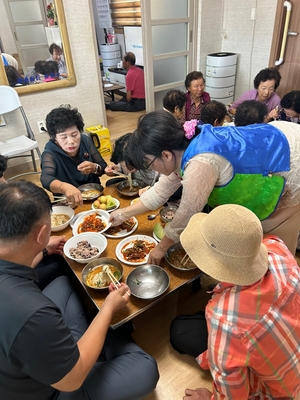 영천스타사랑봉사단, 가을맞이 국수나눔 봉사활동 펼쳐