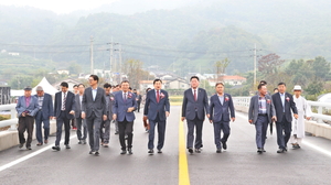 경주시, 양남면 환서교 재가설로 주민 숙원 해결