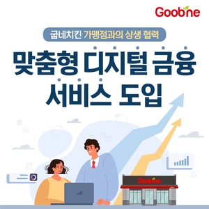 굽네, 맞춤형 디지털 금융 ‘서비스형 뱅킹’ 도입