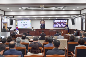 동두천시의회, 내년 주요업무 보고-시정질문 진행