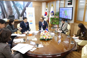 주낙영 경주시장, 타니 쌩랏 주한태국대사와 APEC 준비 협력 논의