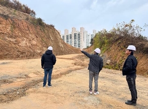 칠곡군, 동절기 대비 건축공사장 안전 점검 실시