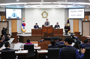 칠곡군의회, 제306회 정례회 제2차 본회의 운영