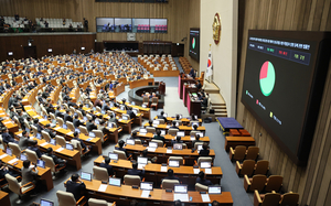 ‘내란 일반특검·김여사 특검법’ 본회의 통과…尹, 거부권 행사할까